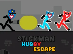 Mäng Stickman Huggy Escape Internetis
