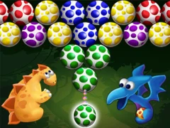 Mäng Dino Eggs Bubble Shooter Internetis