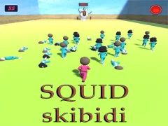 Mäng SQUID SKIBIDI Internetis