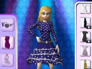 Mäng Modelli riietus Makeover-mäng Internetis