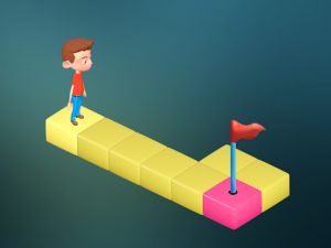 Mäng 3D isomeetriline mõistatus Internetis