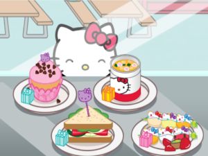 Mäng Hello Kitty lõunakast Internetis
