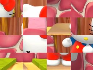 Mäng Hello Kitty videomõistatus Internetis