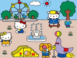 Mäng Hello Kitty: stseeni looja Internetis