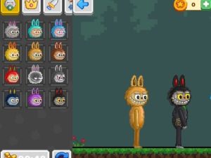 Mäng Labubu mänguväljak: Ragdoll liivakast Internetis