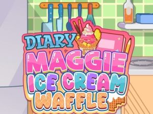 Mäng Päevik Maggie: jäätisevahvel Internetis