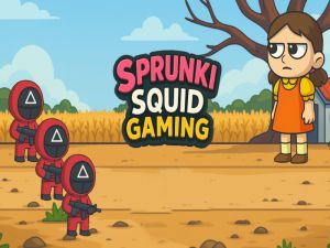 Mäng Sprunki Squid Gaming Internetis