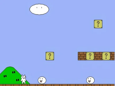 Mäng Cat Mario Internetis