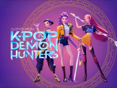 Mäng K-Pop Demon Hunter Fashion Internetis