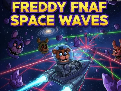 Mäng Freddy Fnaf Space Waves Internetis
