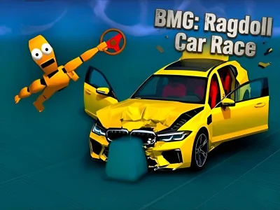 Mäng BMG: Ragdoll Car Race Internetis