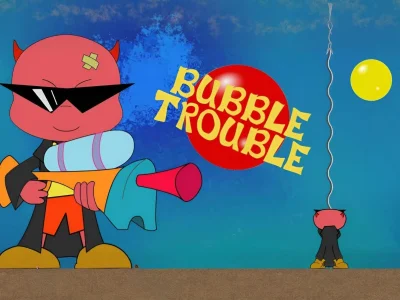 Mäng Bubble Trouble Internetis