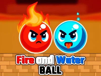 Mäng Fire and Water Ball Internetis