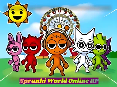 Mäng Sprunki World Online RP - Play with Friends! Internetis