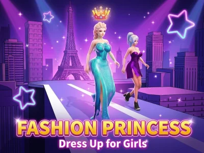 Mäng Fashion Princess Dress Up for Girls Internetis