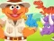 Mäng 123 Sesame Street: Ernie's Dinosaur Day Care Internetis
