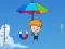 Mäng Umbrella Falling Guy Internetis