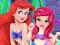Mäng Baby Ariel Treating Cold Internetis