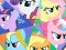 Mäng Pony Round Puzzle Internetis