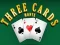 Mäng Three cards monte Internetis