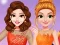 Mäng Princesses Ice Skating Dress Up Internetis