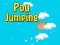 Mäng Pou Jumping Internetis