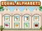 Mäng Equal Alphabets Internetis