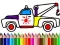 Mäng Back To School: Truck Coloring Book Internetis