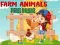 Mäng Farm Animals Puzzles Challenge Internetis