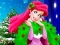 Mäng Ariel The Little Mermaid Christmas Dres Up Internetis