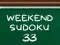 Mäng Weekend Sudoku 33 Internetis