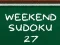 Mäng Weekend Sudoku 27 Internetis