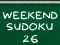Mäng Weekend Sudoku 26 Internetis