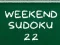 Mäng Weekend Sudoku 22 Internetis