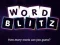 Mäng Word Blitz Internetis