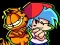 Mäng Funkin' On a Monday with Garfield the cat Internetis