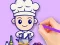 Mäng Coloring Book: Chef Internetis