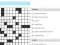 Mäng LA Times Crossword Internetis