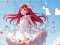 Mäng Jigsaw Puzzle: White Dress Girl Internetis