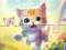 Mäng Jigsaw Puzzle: Kitten With Butterfly Internetis