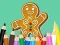 Mäng Coloring Book: Gingerbreads Internetis