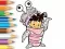 Mäng Coloring Book: Monster Costume Girl Internetis
