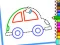 Mäng Toddler Drawing: Cute Car Internetis