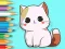 Mäng Coloring Book: Cute Kitten Internetis