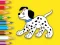 Mäng Coloring Book: Cute Spotted Dog Internetis
