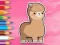 Mäng Coloring Book: Cute Alpaca Internetis