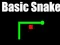 Mäng Basic Snake Internetis
