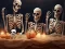 Mäng Halloween Skeleton Colony Escape Internetis
