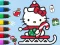 Mäng Coloring Book: Hello Kitty Christmas Internetis