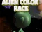 Mäng Alien Color Race Internetis